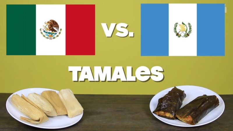 Mexican Vs. Guatemalan TAMALES